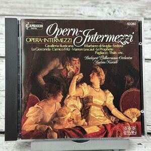Opern-Intermezzi • Opera-Intermezzi‎ (CD, Dec-2004) (Capriccio 10 080)